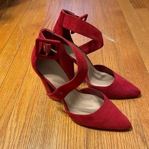 Red forever 21 heels